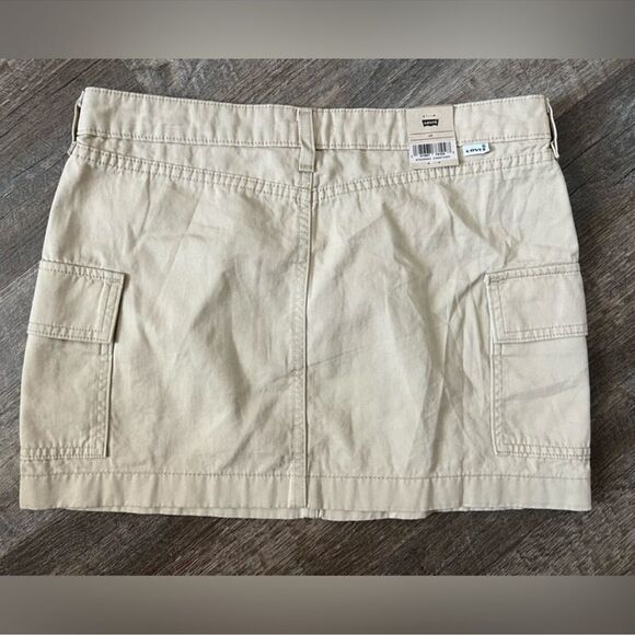 Levi's '94 Cargo Twill Mini Skirt- Size 28 - Picture 2 of 7